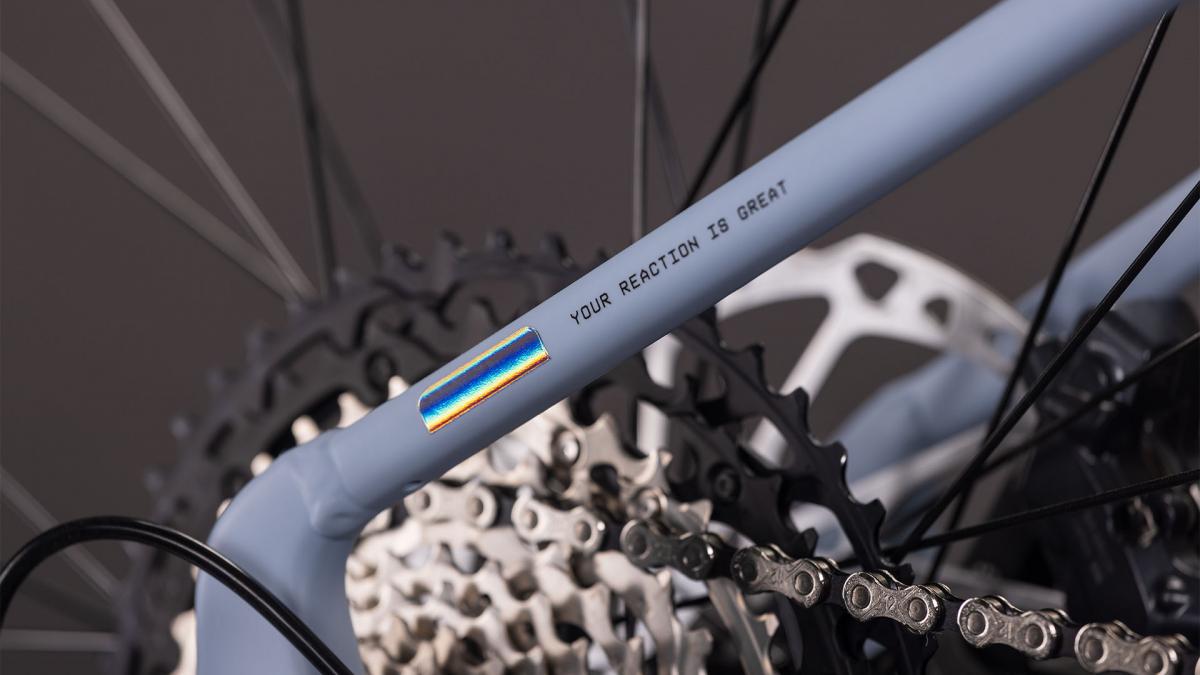 Cube Reaction Hybrid SLX 800 gauzegrey'n'iceblue – Bild 5