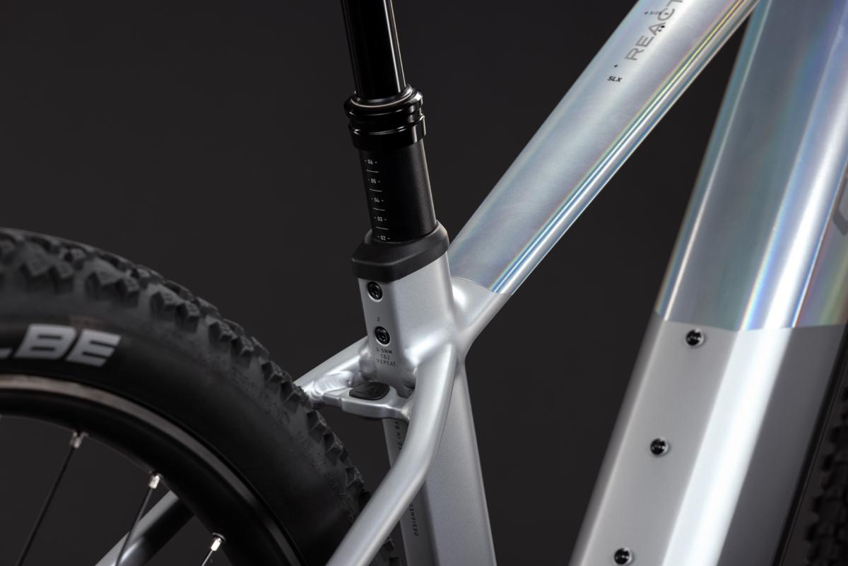 Cube Reaction Hybrid SLX 800 platinum'n'reflex – Bild 4