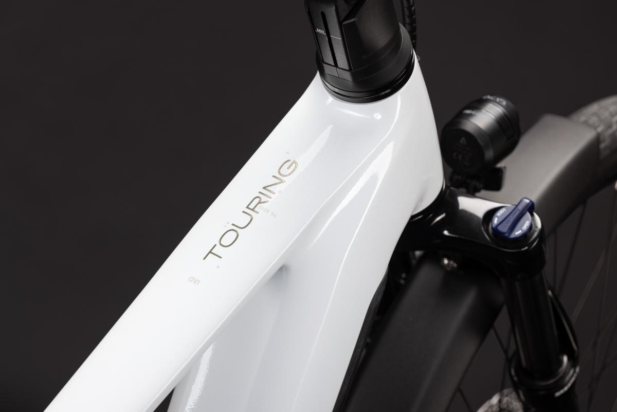 Cube Touring Hybrid ONE 600 metallicwhite'n'chrome – Bild 2