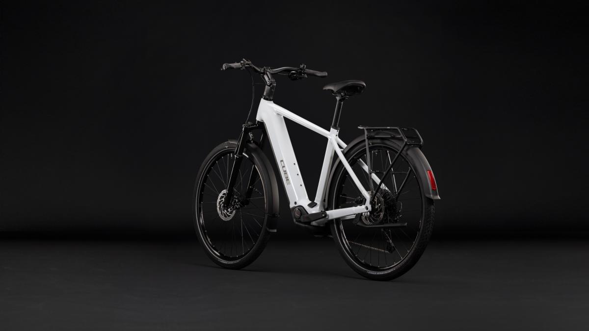 Cube Touring Hybrid ONE 600 metallicwhite'n'chrome – Bild 10