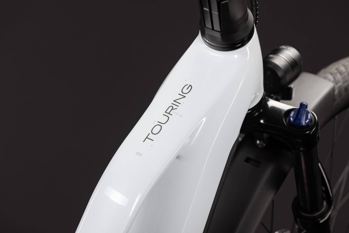 Cube Touring Hybrid ONE 600 metallicwhite'n'chrome – Bild 2