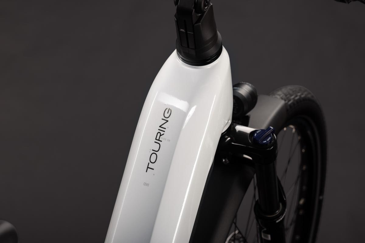 Cube Touring Hybrid ONE 600 metallicwhite'n'chrome – Bild 2
