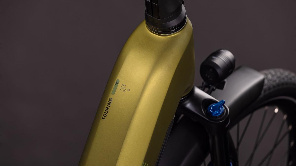 Cube Touring Hybrid Pro 800 goldenlime'n'black – Bild 2
