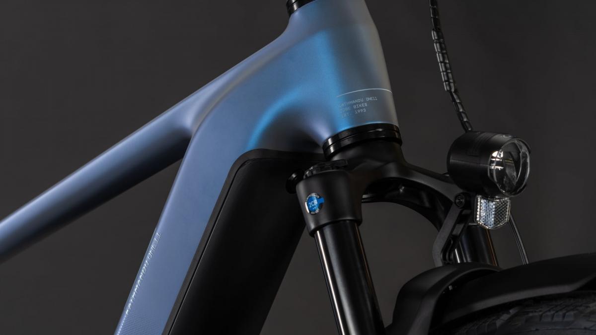 Cube Kathmandu Hybrid ONE11 HPC Pro 800 hazeblue'n'blue – Bild 5