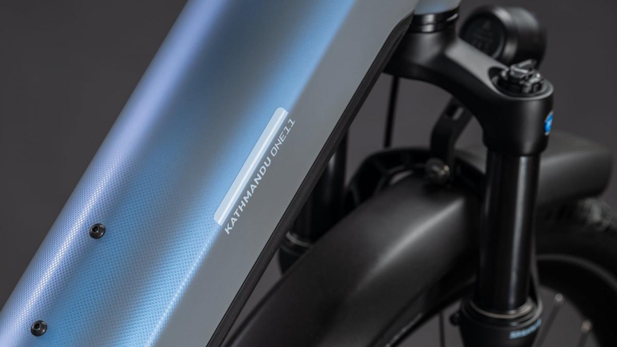 Cube Kathmandu Hybrid ONE11 HPC Pro 800 hazeblue'n'blue – Bild 3