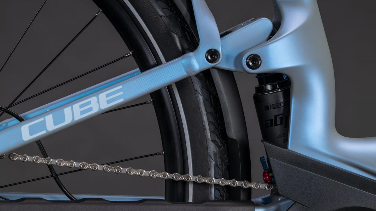 Cube Kathmandu Hybrid ONE11 HPC Pro 800 hazeblue'n'blue – Bild 5