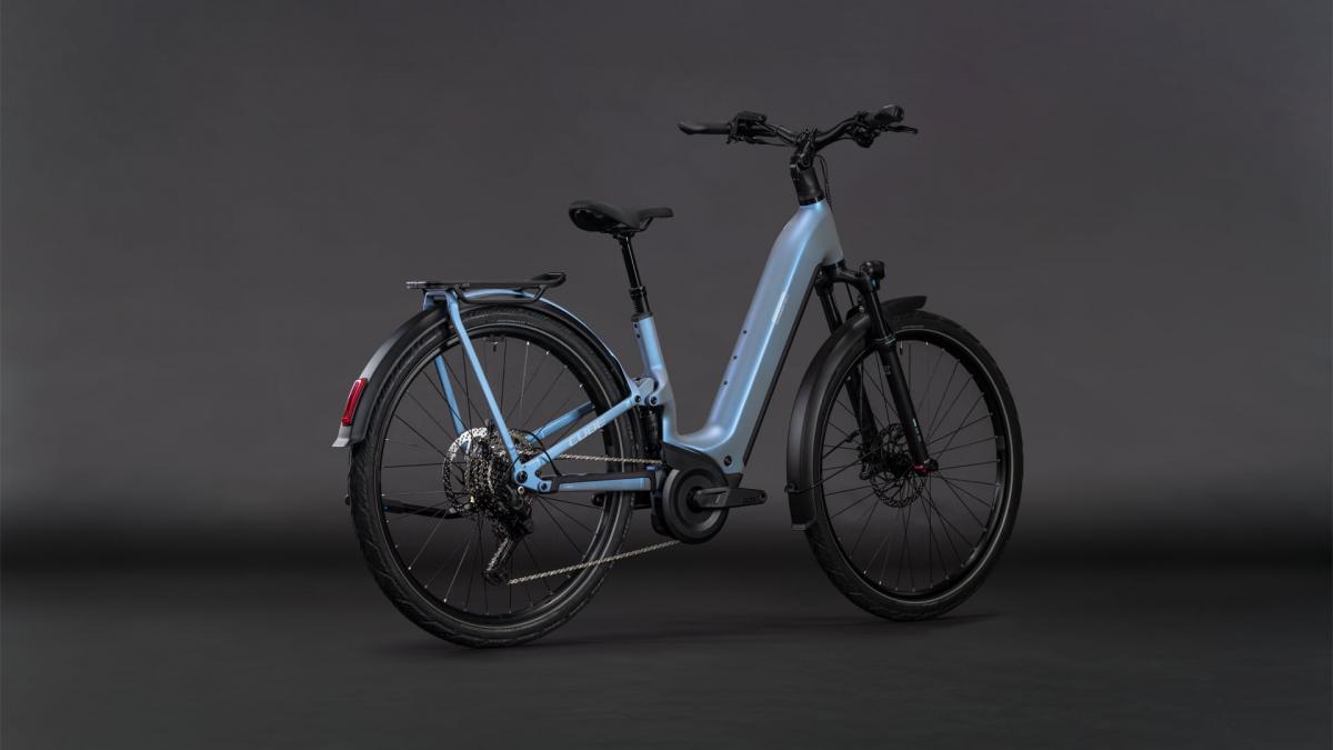 Cube Kathmandu Hybrid ONE11 HPC Pro 800 hazeblue'n'blue – Bild 7