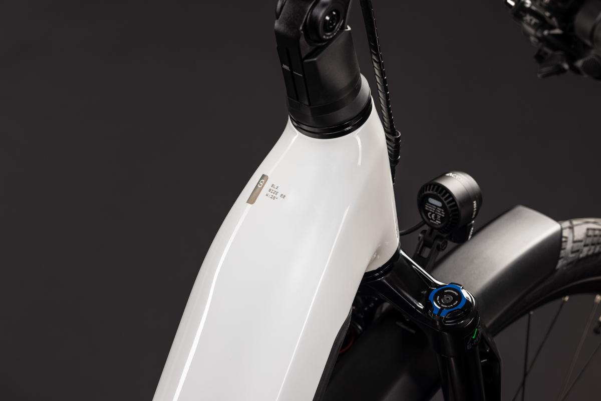 Cube Kathmandu Hybrid ONE11 HPC SLX 800 metallicwhite'n'prizm – Bild 3