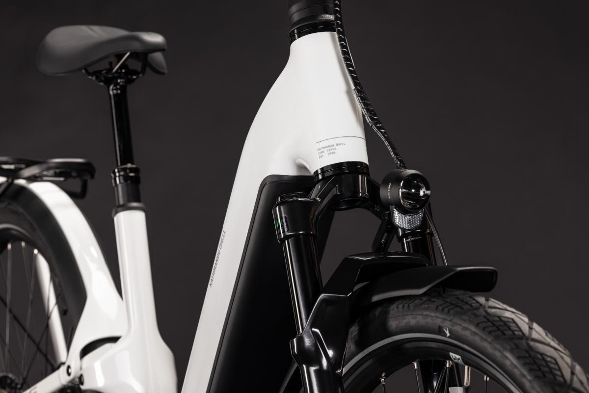Cube Kathmandu Hybrid ONE11 HPC SLX 800 metallicwhite'n'prizm – Bild 6