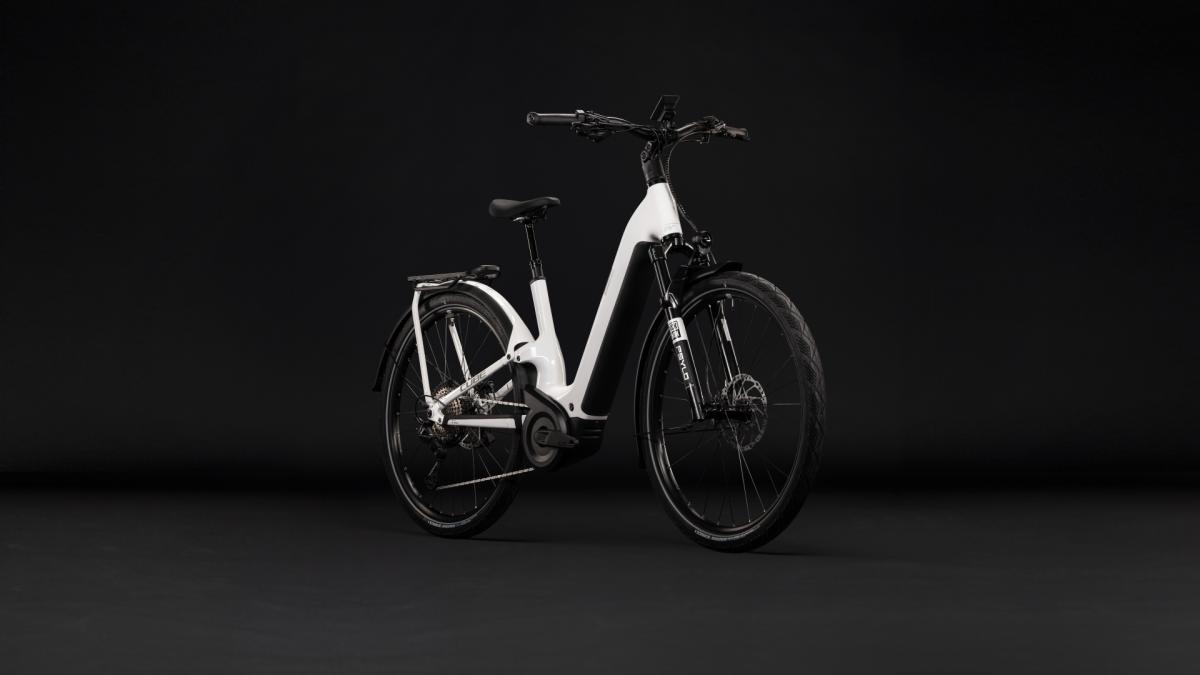 Cube Kathmandu Hybrid ONE11 HPC SLX 800 metallicwhite'n'prizm – Bild 7