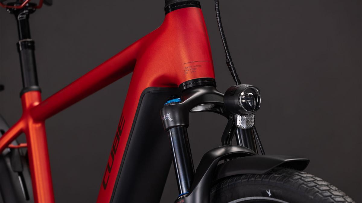 Cube Touring Hybrid Comfort SLX 800 chilli'n'chrome – Bild 5