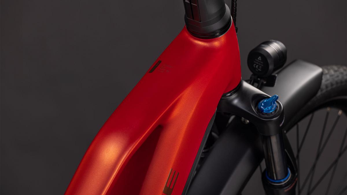 Cube Touring Hybrid Comfort SLX 800 chilli'n'chrome – Bild 2