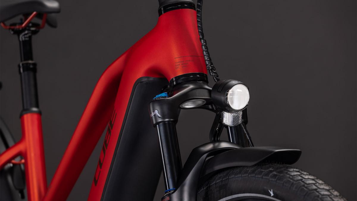 Cube Touring Hybrid Comfort SLX 800 chilli'n'chrome – Bild 5
