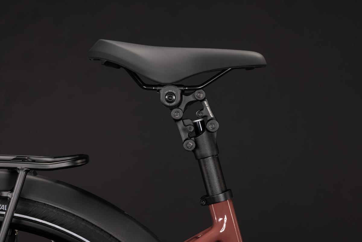 Cube Supreme Hybrid Comfort Pro 600 burgundy'n'claret – Bild 4