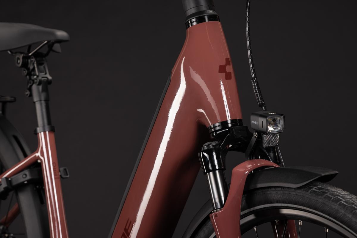Cube Supreme Hybrid Comfort Pro 600 burgundy'n'claret – Bild 7