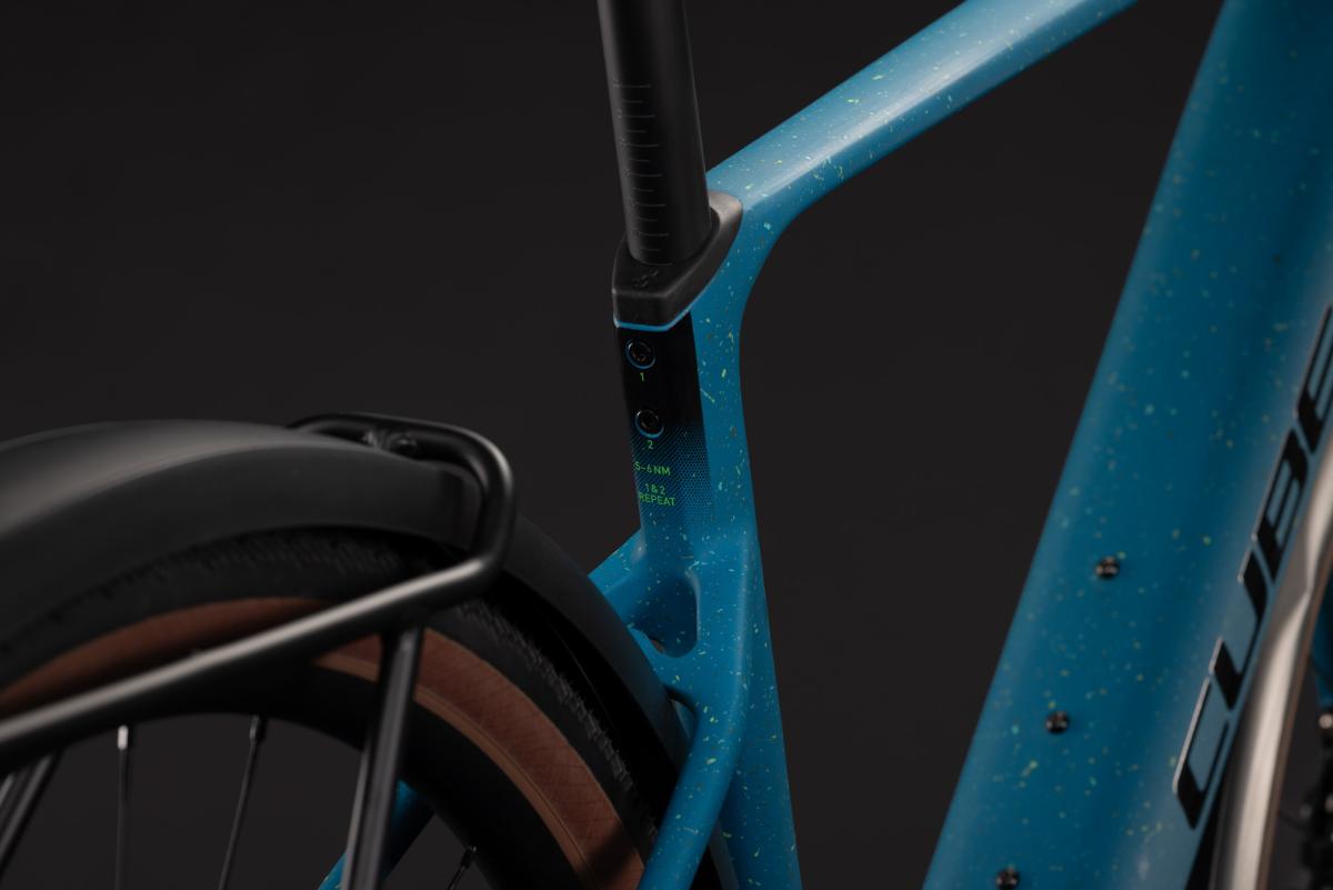 Cube Nuroad Hybrid C:62 EXC 400X FE tropicalteal'n'black – Bild 4