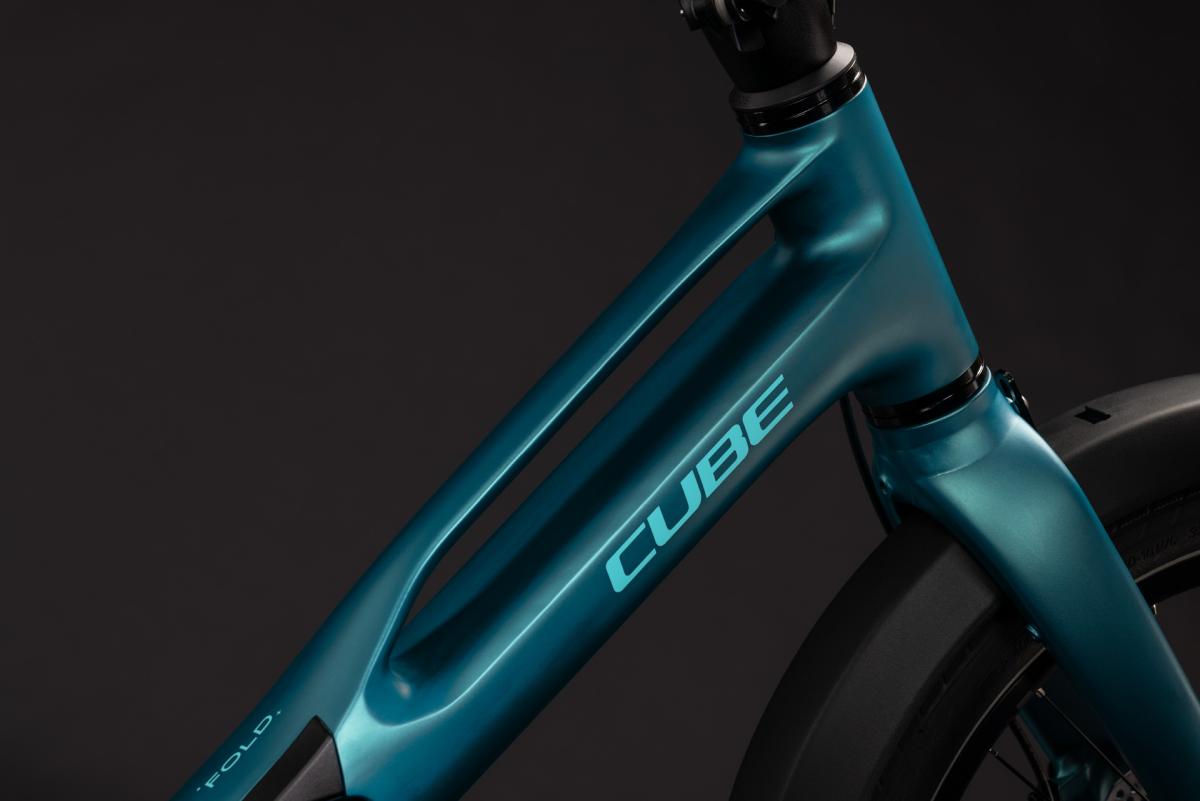 Cube Fold Hybrid Deluxe 540 metallicpetrol'n'sea – Bild 2