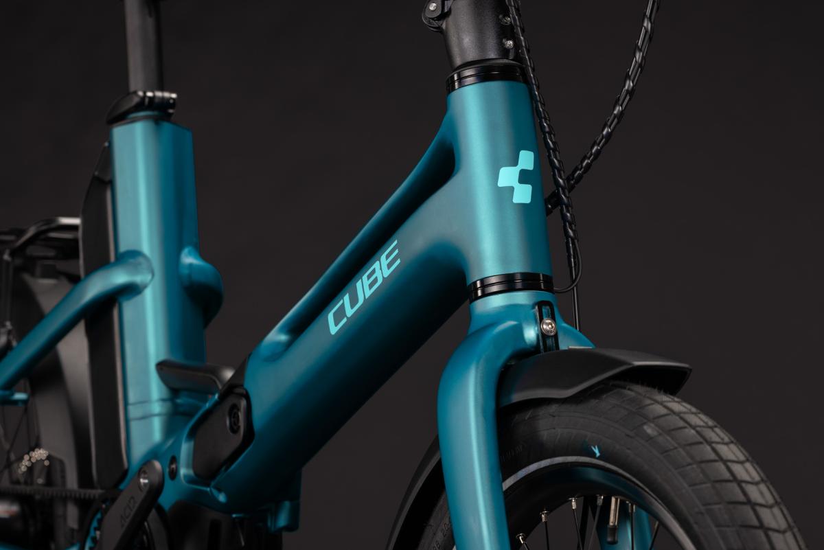 Cube Fold Hybrid Deluxe 540 metallicpetrol'n'sea – Bild 7
