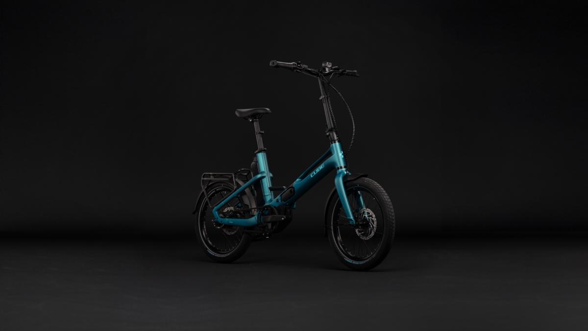 Cube Fold Hybrid Deluxe 540 metallicpetrol'n'sea – Bild 8