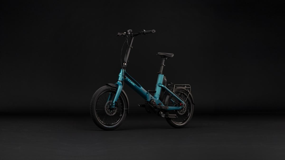 Cube Fold Hybrid Deluxe 540 metallicpetrol'n'sea – Bild 10