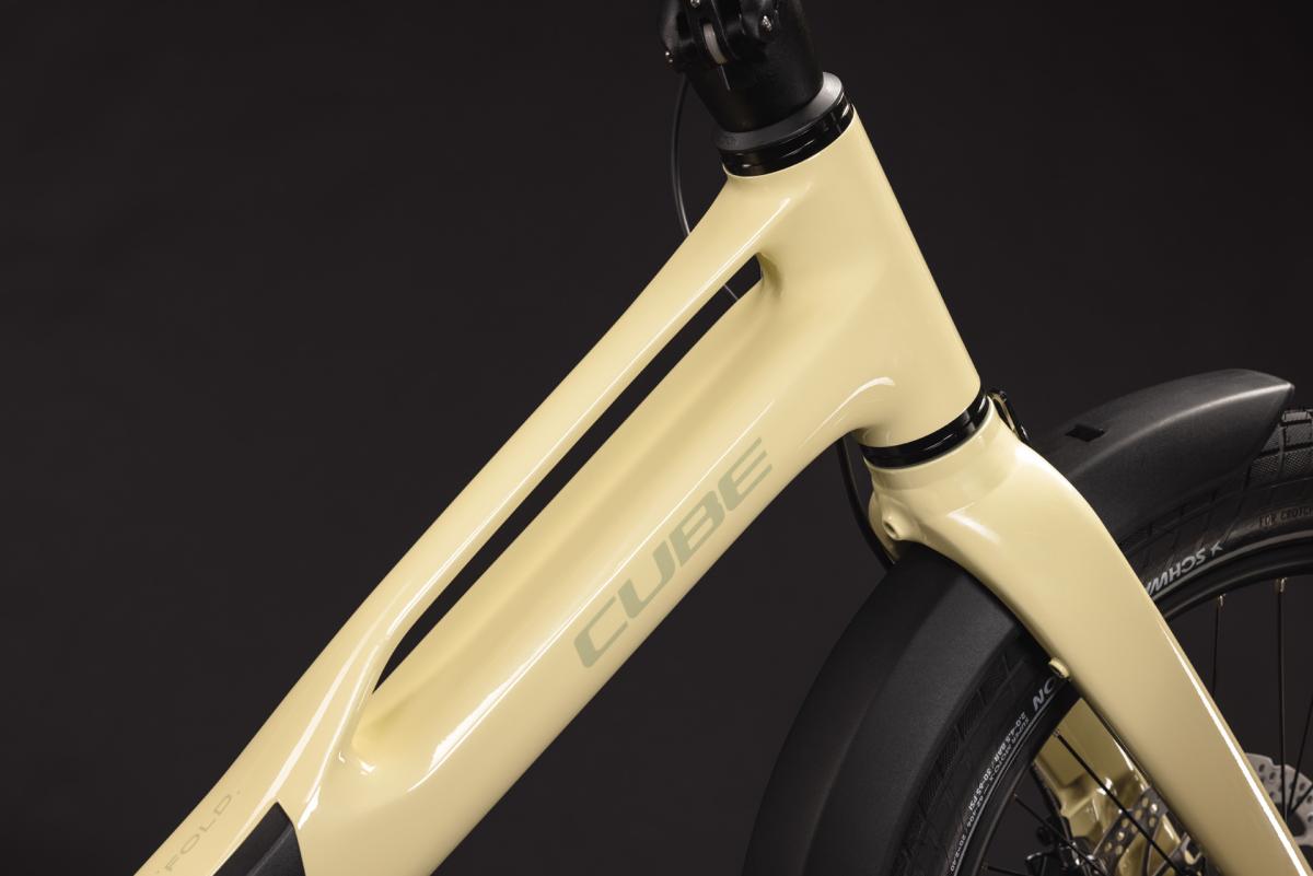 Cube Fold Hybrid Deluxe 540 paleyellow'n'sage – Bild 2