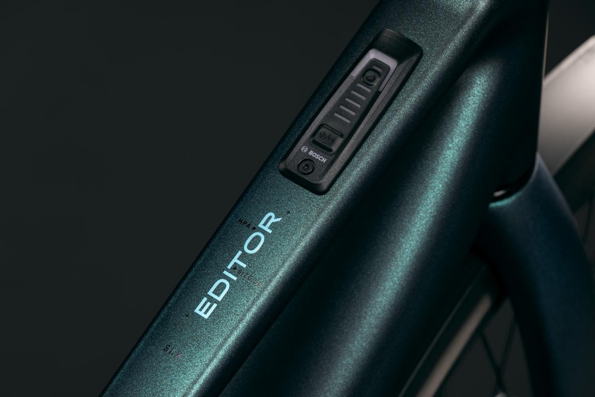 Cube Editor Hybrid SLX 400X FE glitterteal'n'black – Bild 3