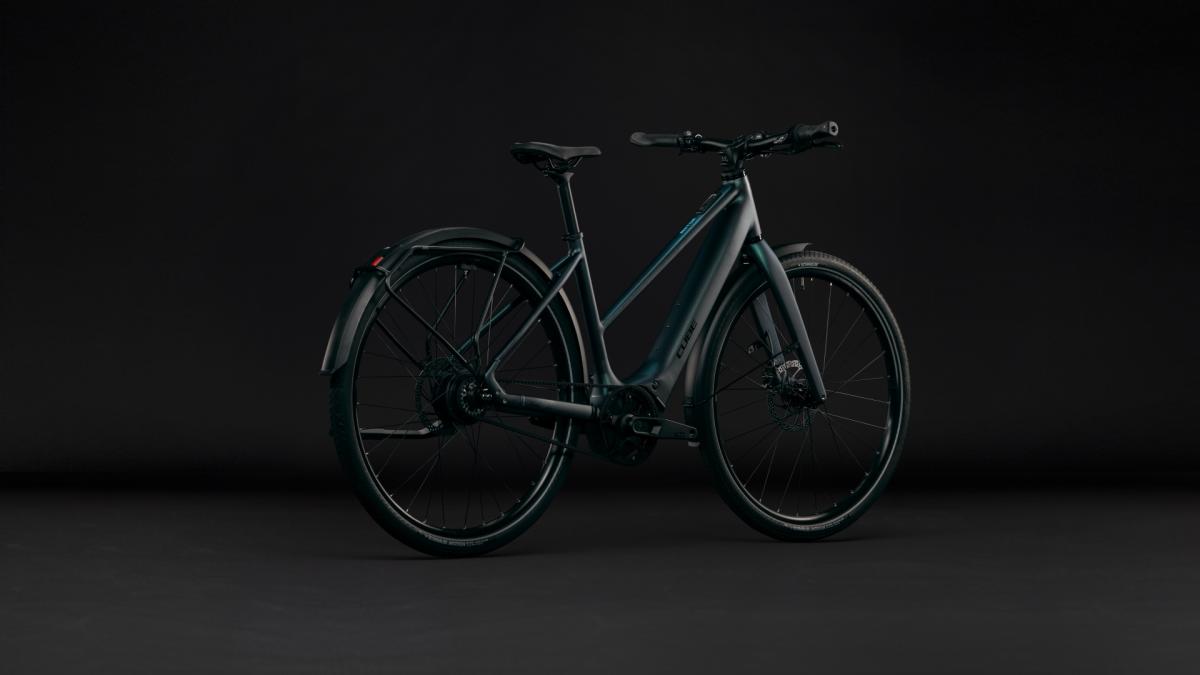 Cube Editor Hybrid SLX 400X FE glitterteal'n'black – Bild 8