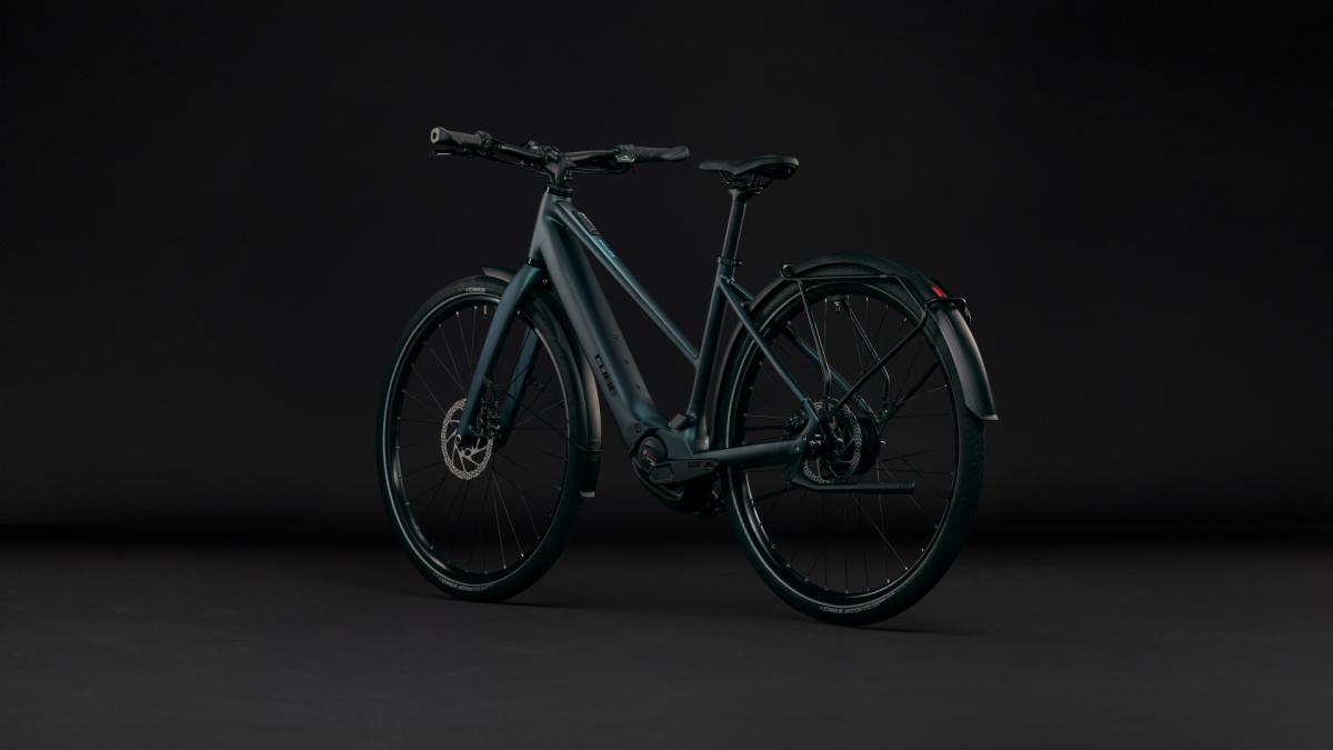 Cube Editor Hybrid SLX 400X FE glitterteal'n'black – Bild 10