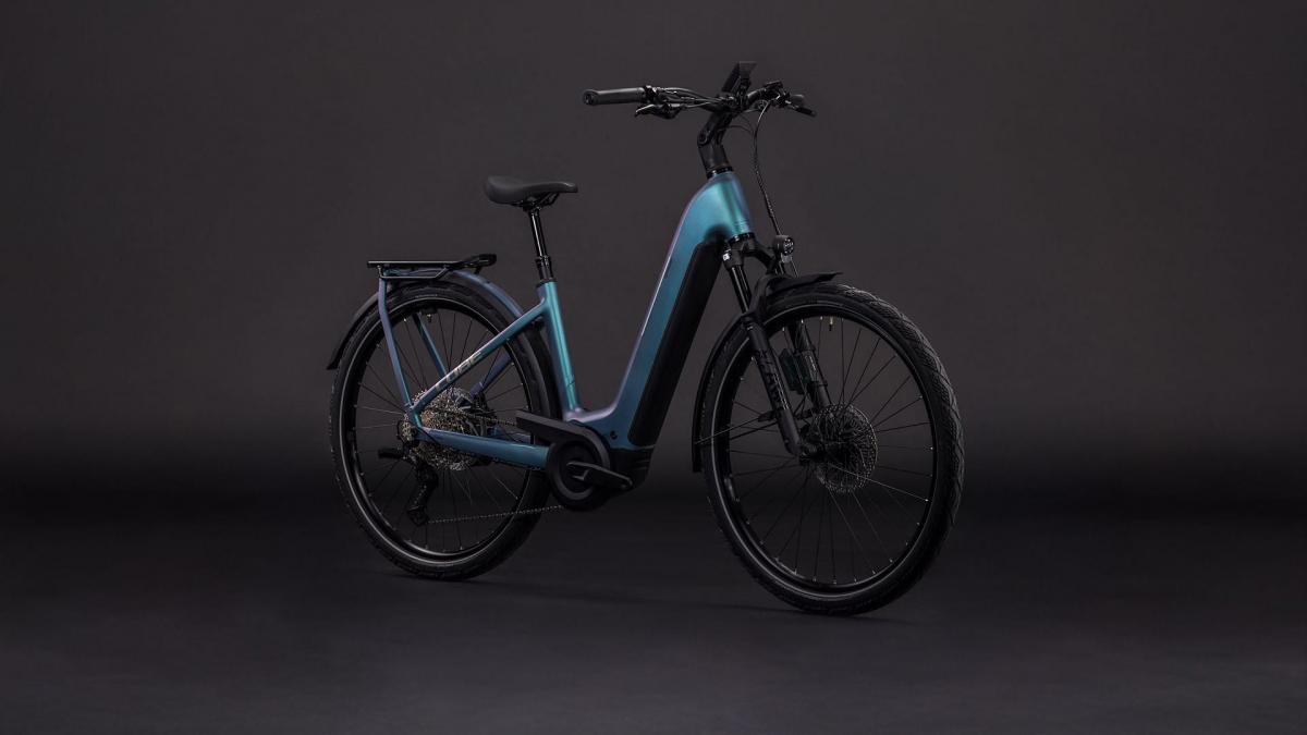 Cube Kathmandu Hybrid EXC 800 smaragdgrey'n'prism – Bild 7