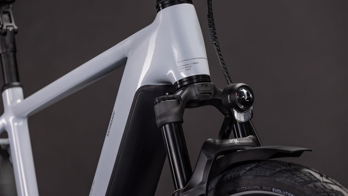 Cube Kathmandu Hybrid SLX 800 foggrey'n'grey – Bild 6