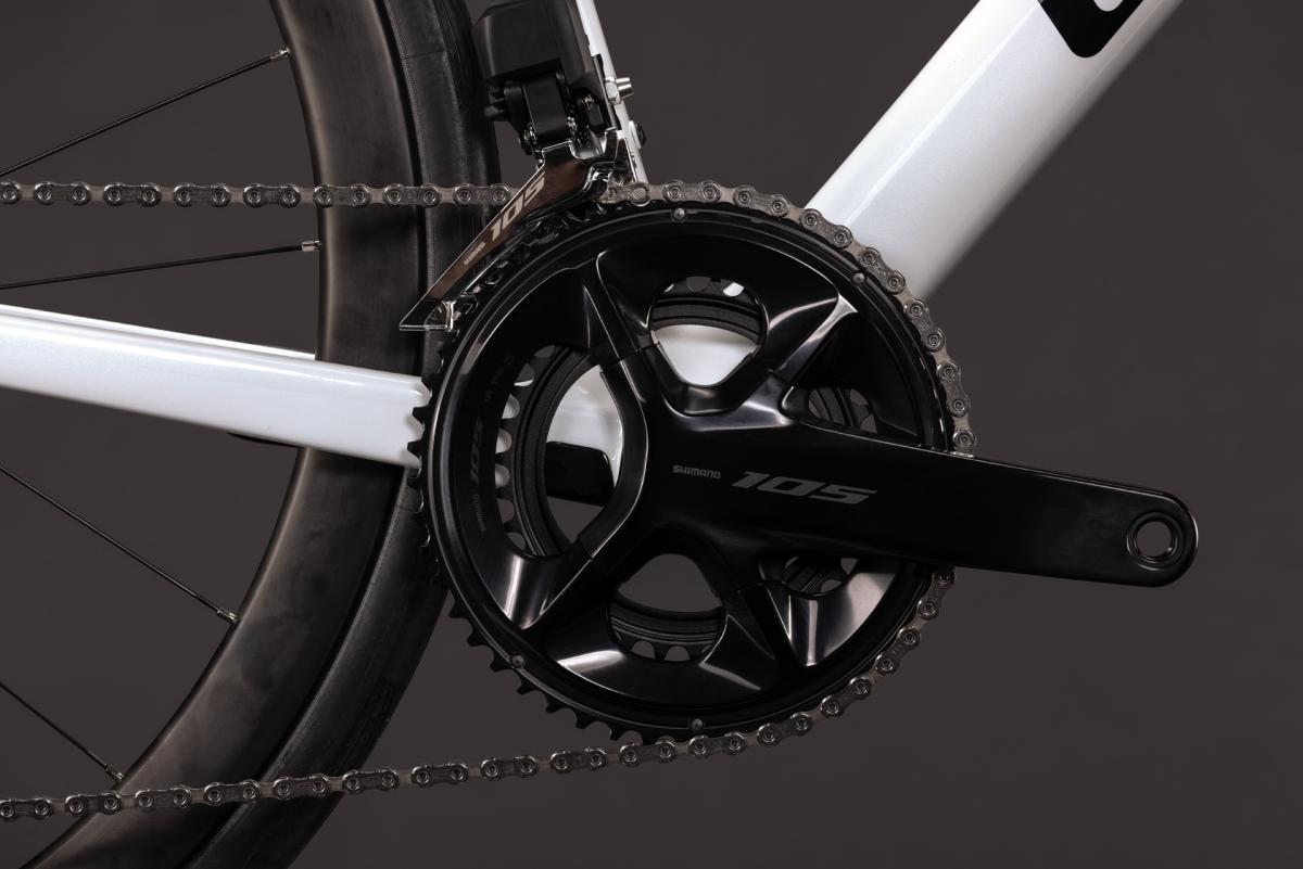 Cube Attain C:62 SLX metallicwhite'n'black – Bild 5