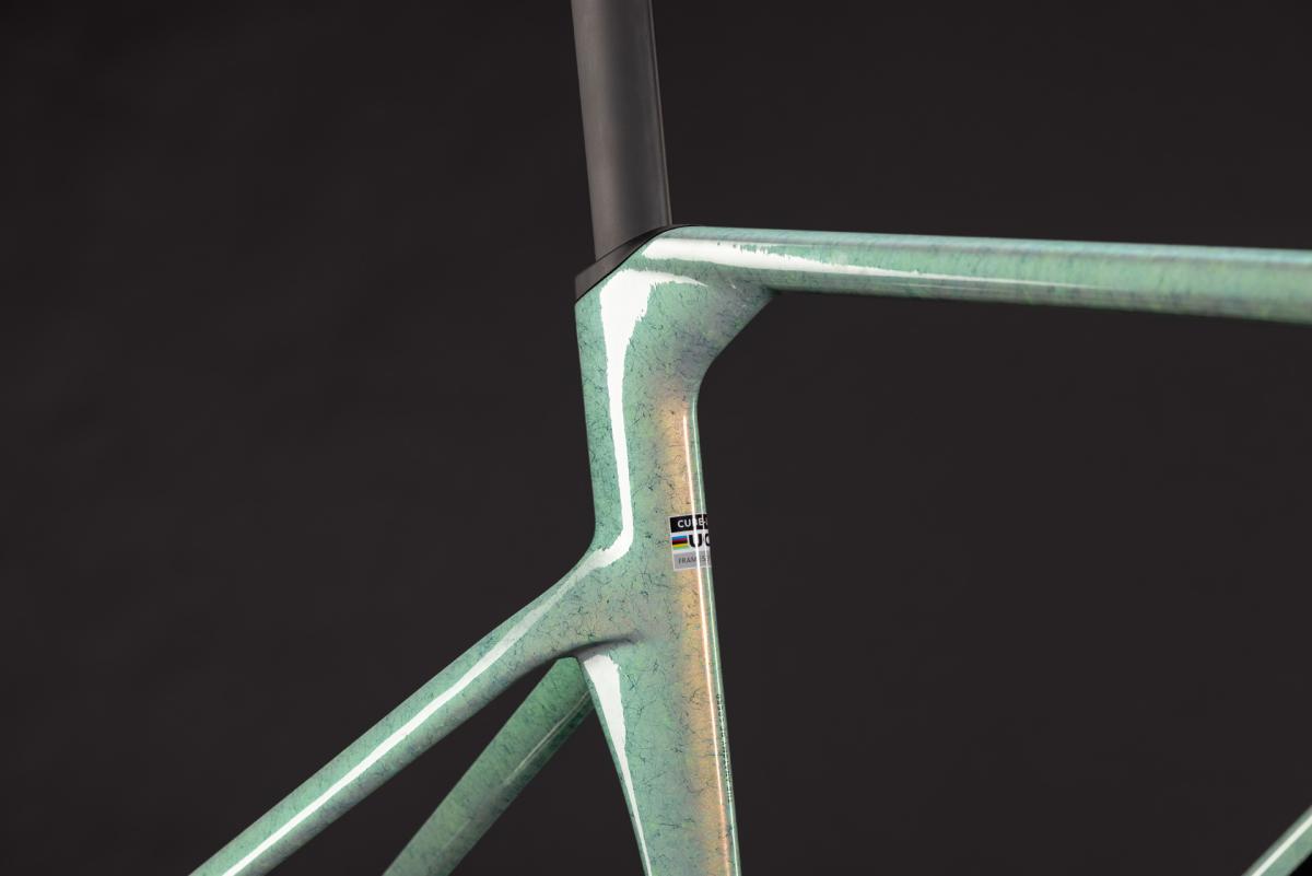 Cube Litening AERO C:68X Frameset genesisfibre'n'black – Bild 6