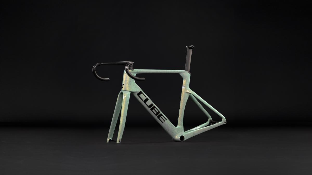 Cube Litening AERO C:68X Frameset genesisfibre'n'black – Bild 9