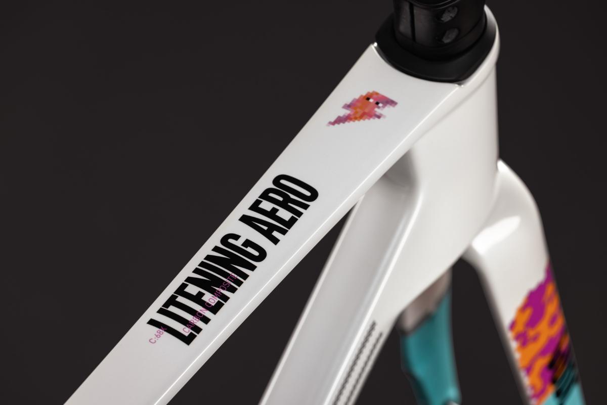 Cube Litening AERO C:68X Frameset graphic'n'white – Bild 3