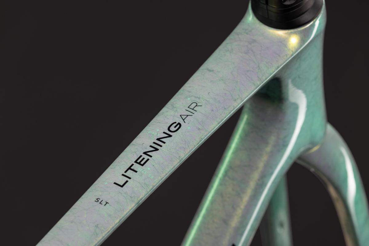 Cube Litening AIR C:68X Frameset genesisfibre'n'black – Bild 3