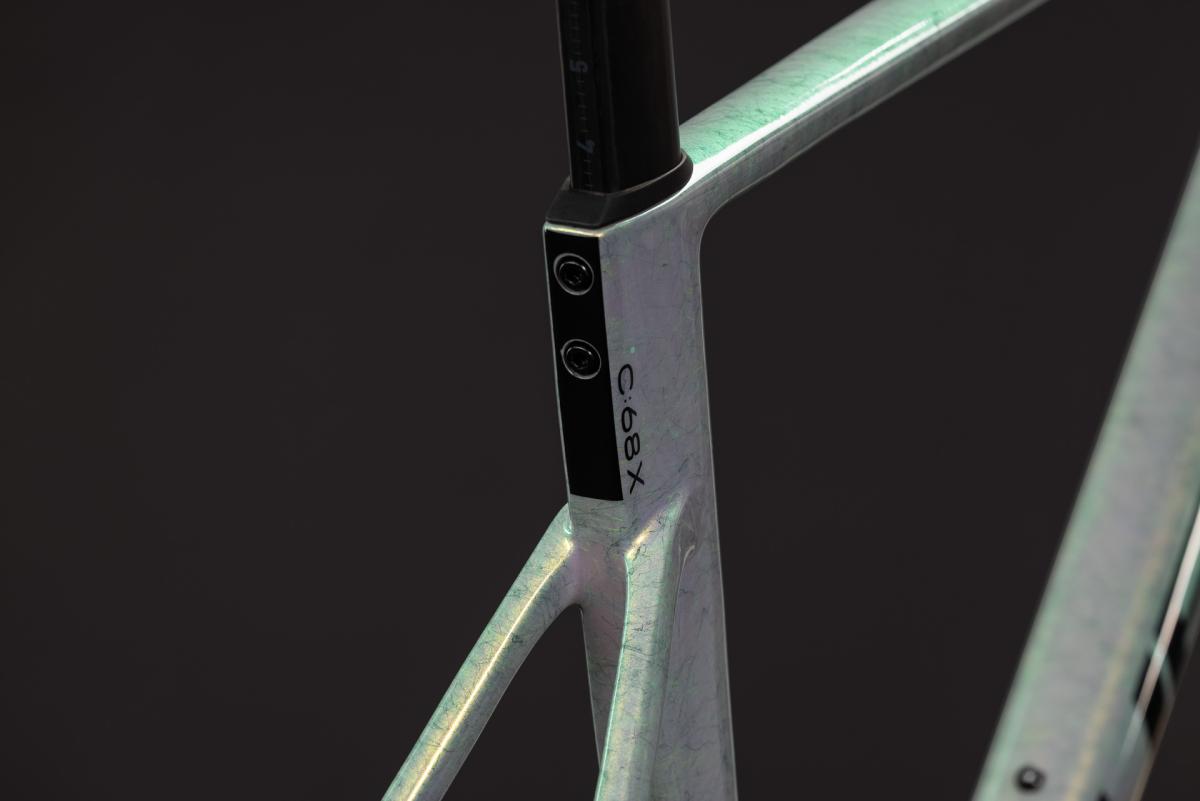 Cube Litening AIR C:68X Frameset genesisfibre'n'black – Bild 4