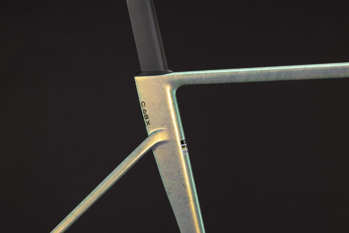 Cube Litening AIR C:68X Frameset genesisfibre'n'black – Bild 5