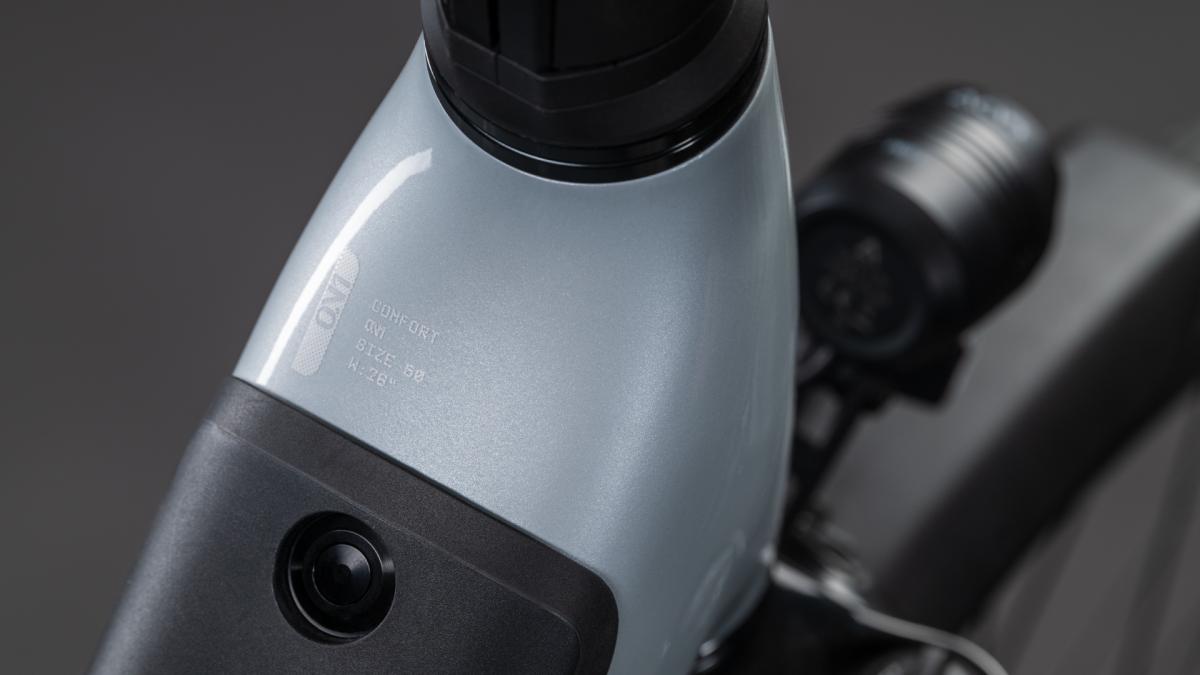 Cube Supreme Hybrid Comfort ONE 600 foggrey'n'reflex – Bild 2