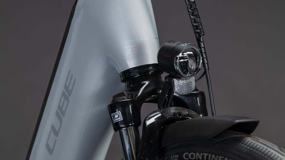 Cube Supreme Hybrid Comfort ONE 600 foggrey'n'reflex – Bild 7
