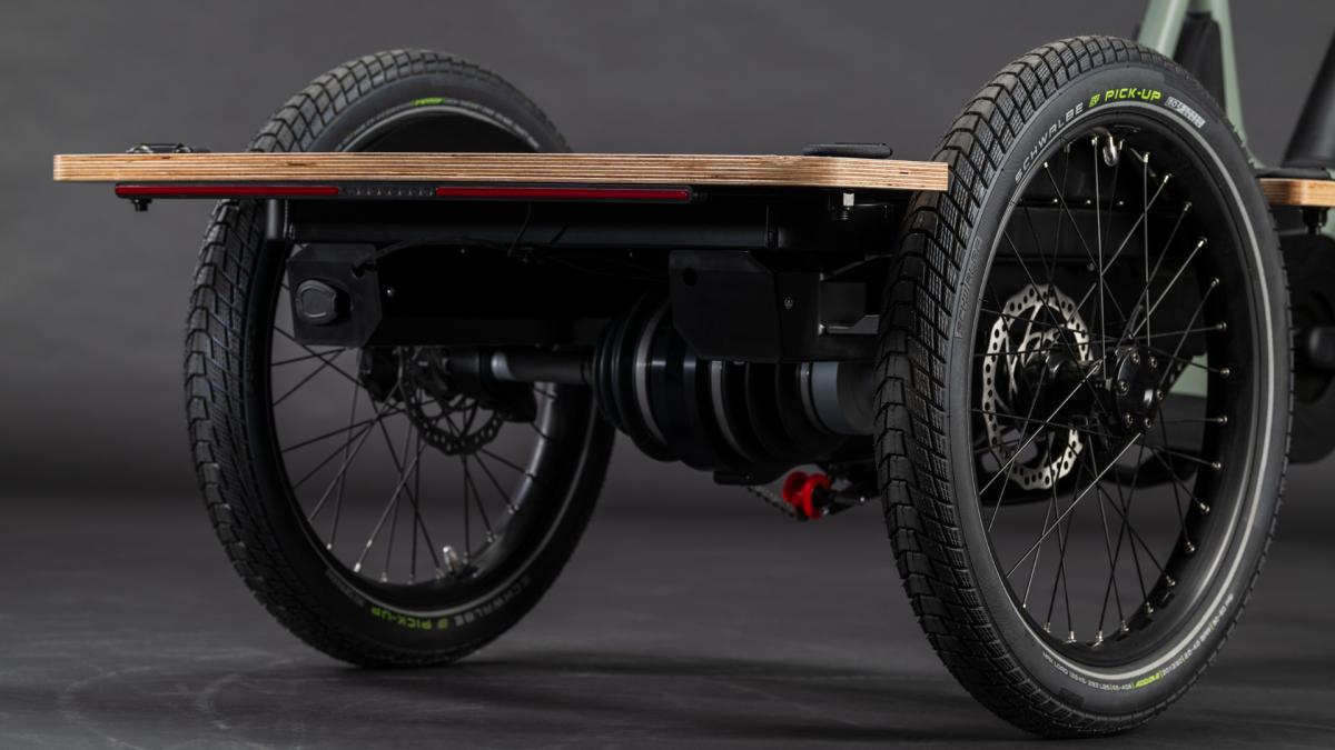Cube Trike Flatbed Hybrid 750 swampgrey'n'reflex – Bild 8