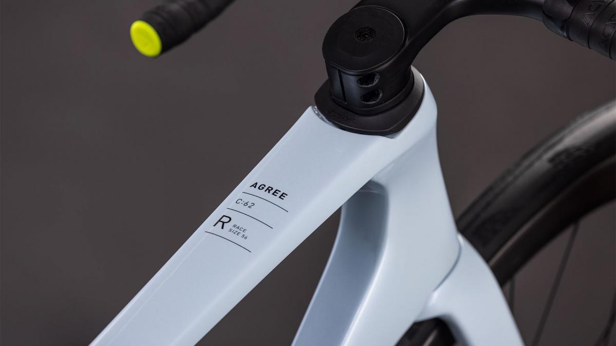 Cube Agree C:62 Race glacier'n'black – Bild 2