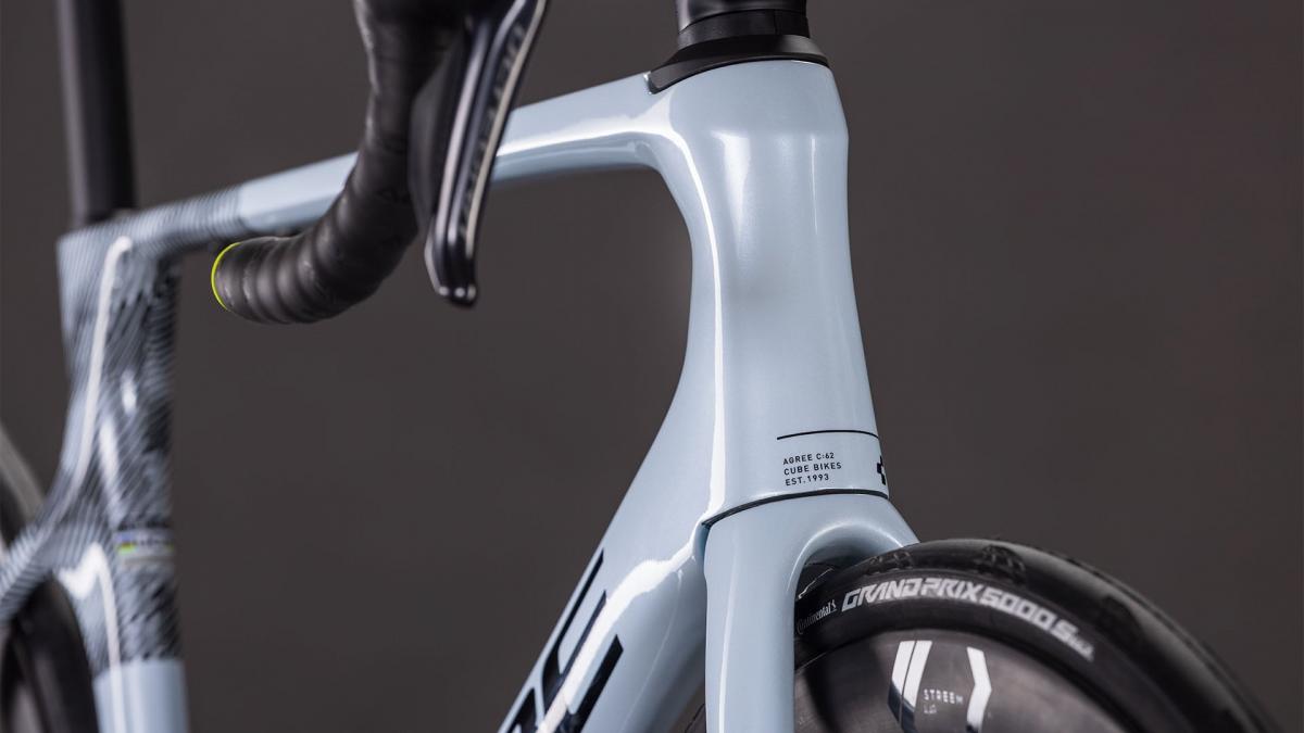 Cube Agree C:62 Race glacier'n'black – Bild 7