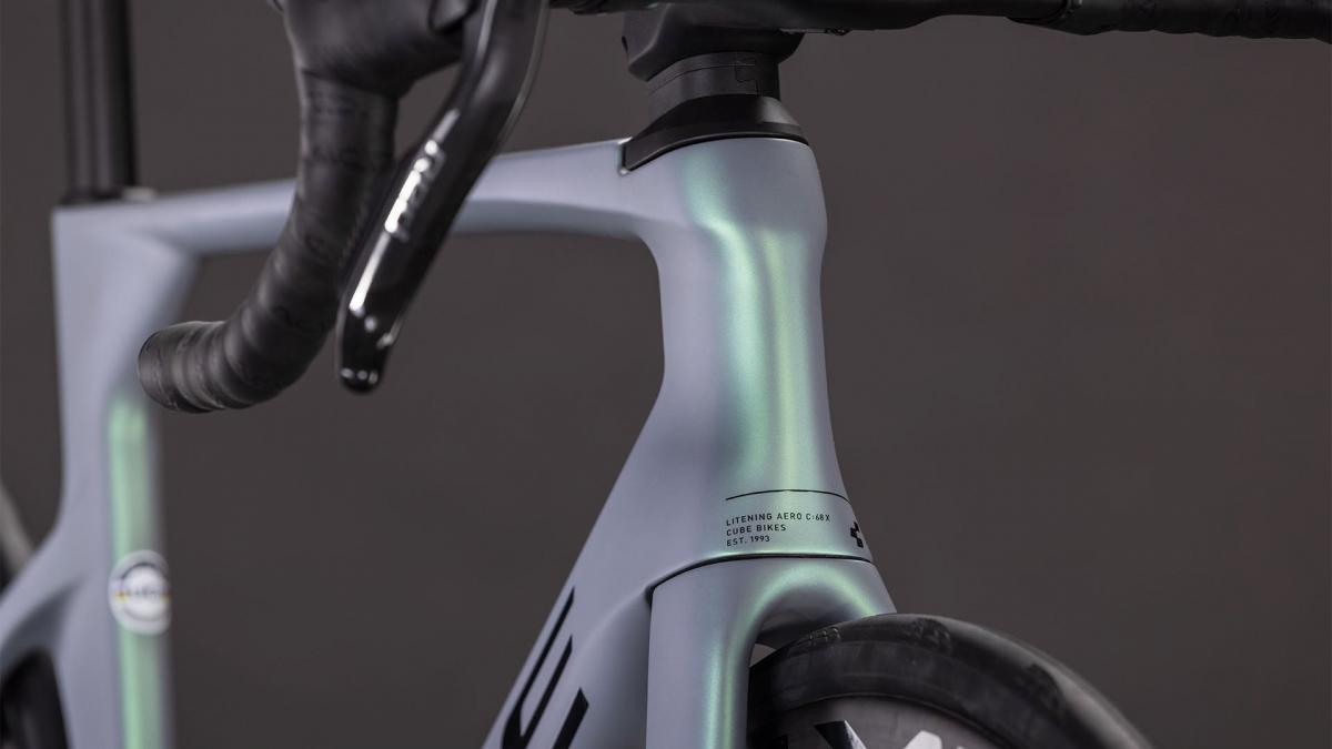 Cube Litening AERO C:68X SLX seagrey'n'black – Bild 6