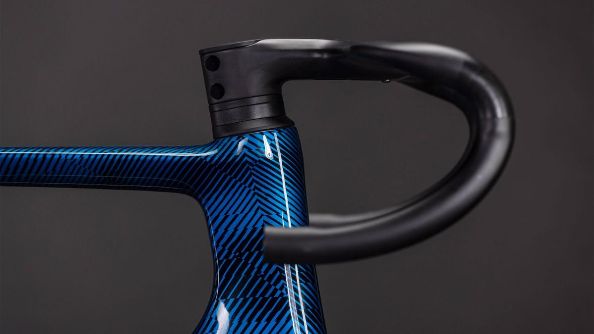 Cube Litening AIR C:68X Frameset liquidbluegrid'n'chrome – Bild 4