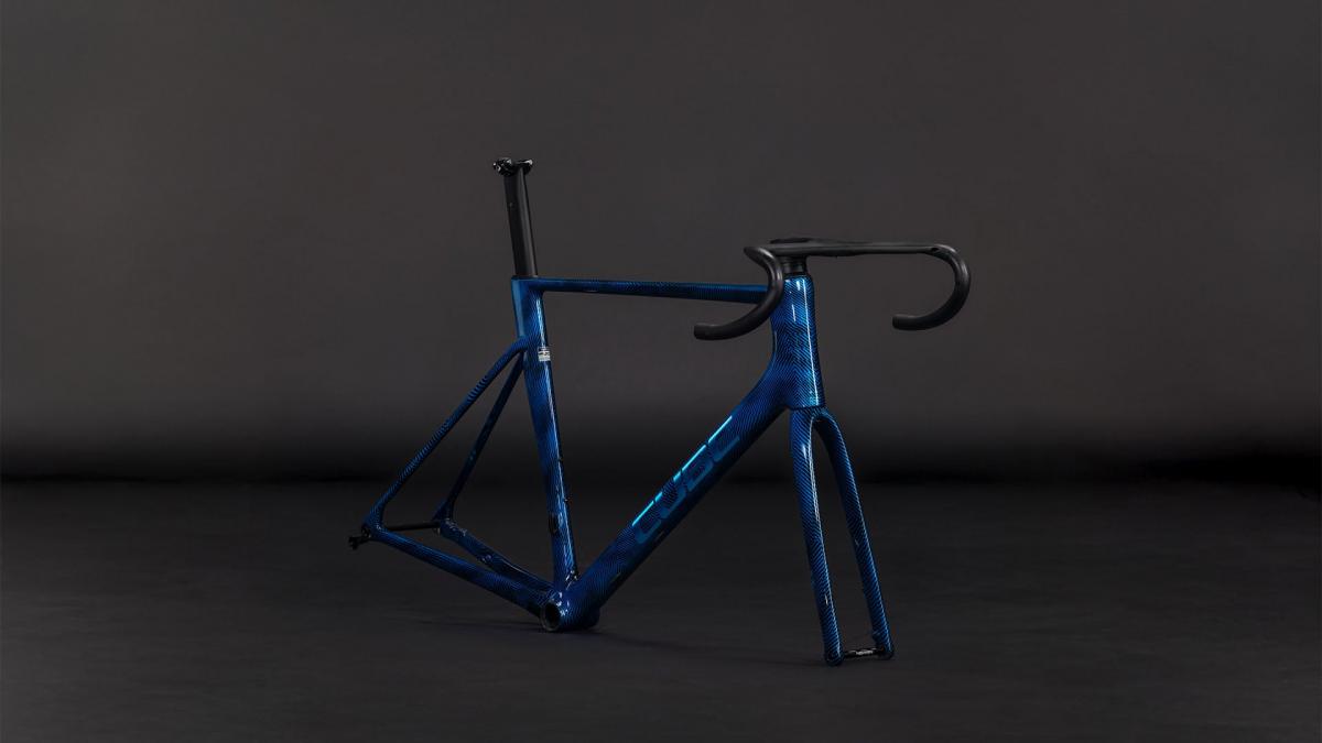 Cube Litening AIR C:68X Frameset liquidbluegrid'n'chrome – Bild 8