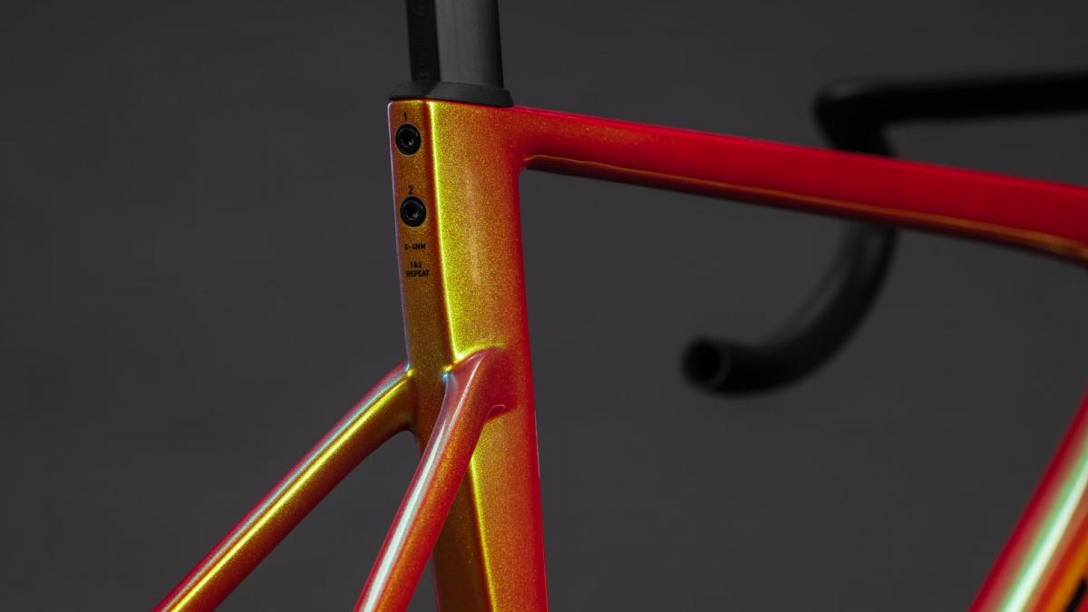 Cube Litening AIR C:68X Frameset glowingorange'n'black – Bild 3