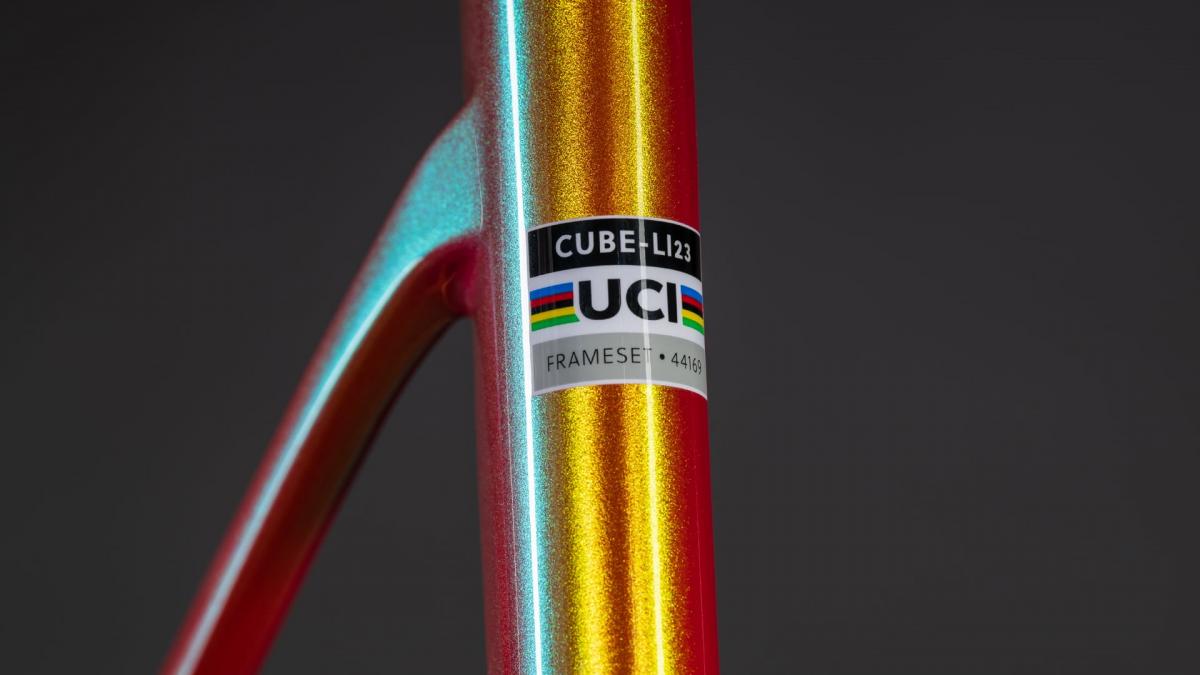 Cube Litening AIR C:68X Frameset glowingorange'n'black – Bild 5