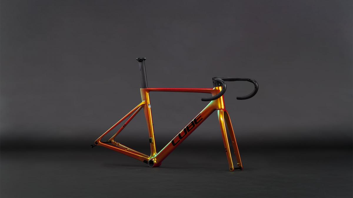 Cube Litening AIR C:68X Frameset glowingorange'n'black – Bild 8