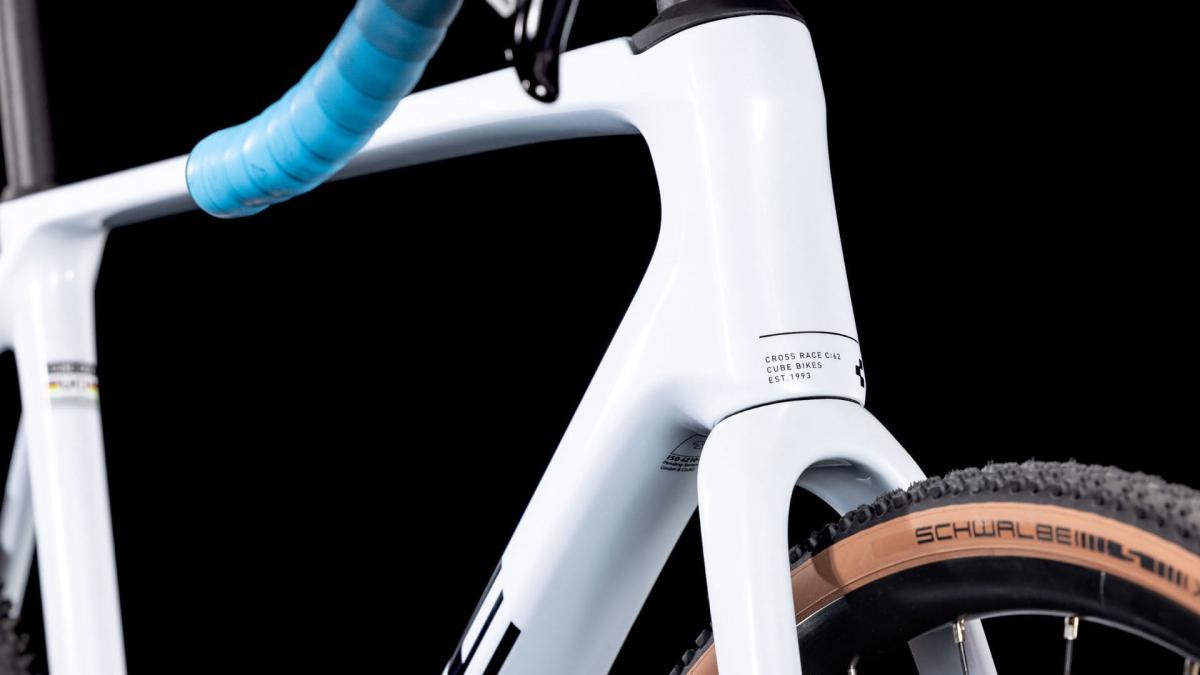 Cube Cross Race C:62 Race polarwhite'n'blue – Bild 5