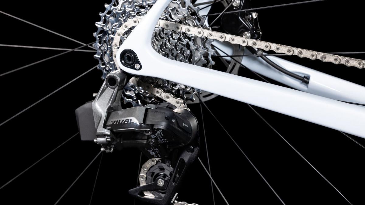Cube Cross Race C:62 Race polarwhite'n'blue – Bild 6
